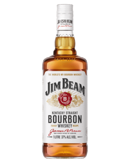 jim beam white label Bourbon Whiskey