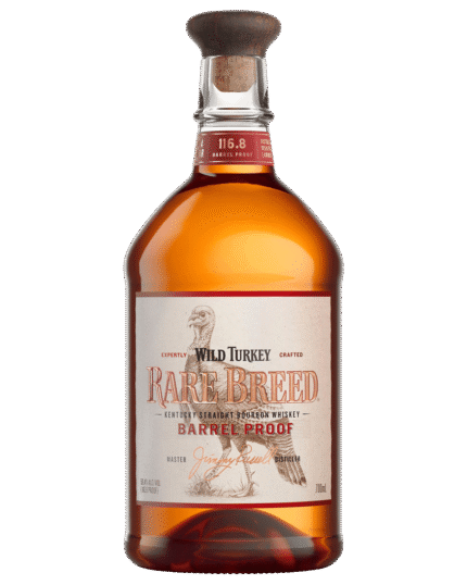 wild turkey rare breed kentucky straight bourbon whiskey 700ml
