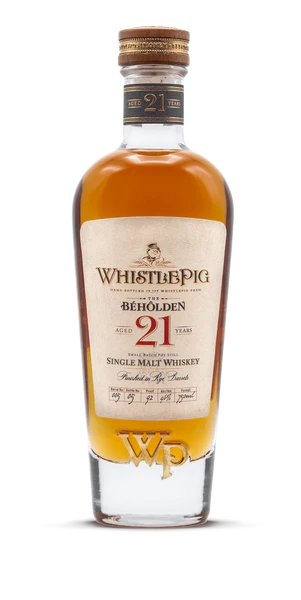 WhistlePig 21 Beholden Whiskey