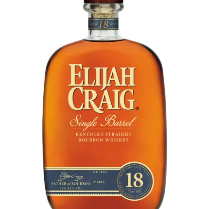 Elijah Craig 18 Year Old Single Barrel Bourbon Whiskey
